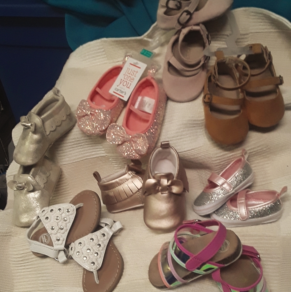 Baby girl shoes 0-3 months